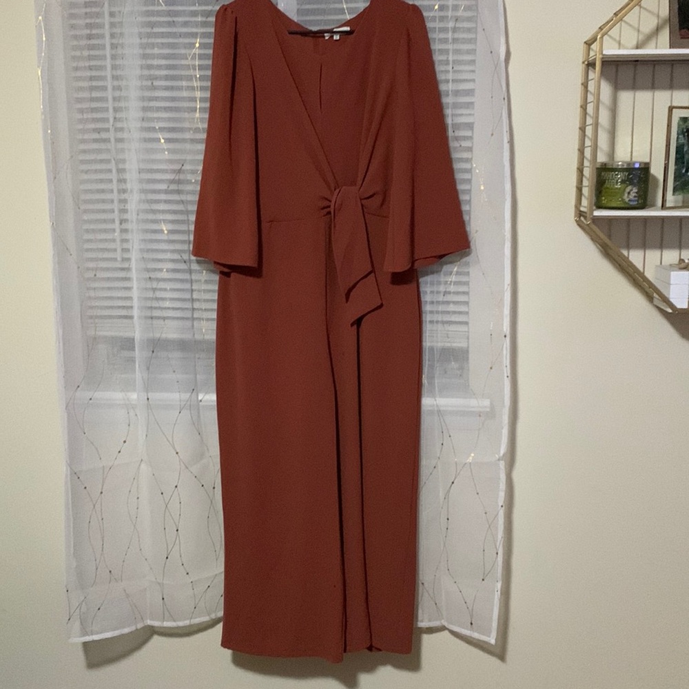 Rust Jumpsuit